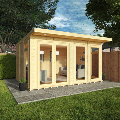 Mercia 4m x 3m(D) Insulated Garden Room