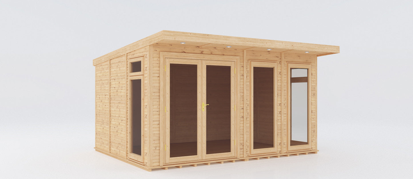 Mercia 4m x 3m(D) Insulated Garden Room