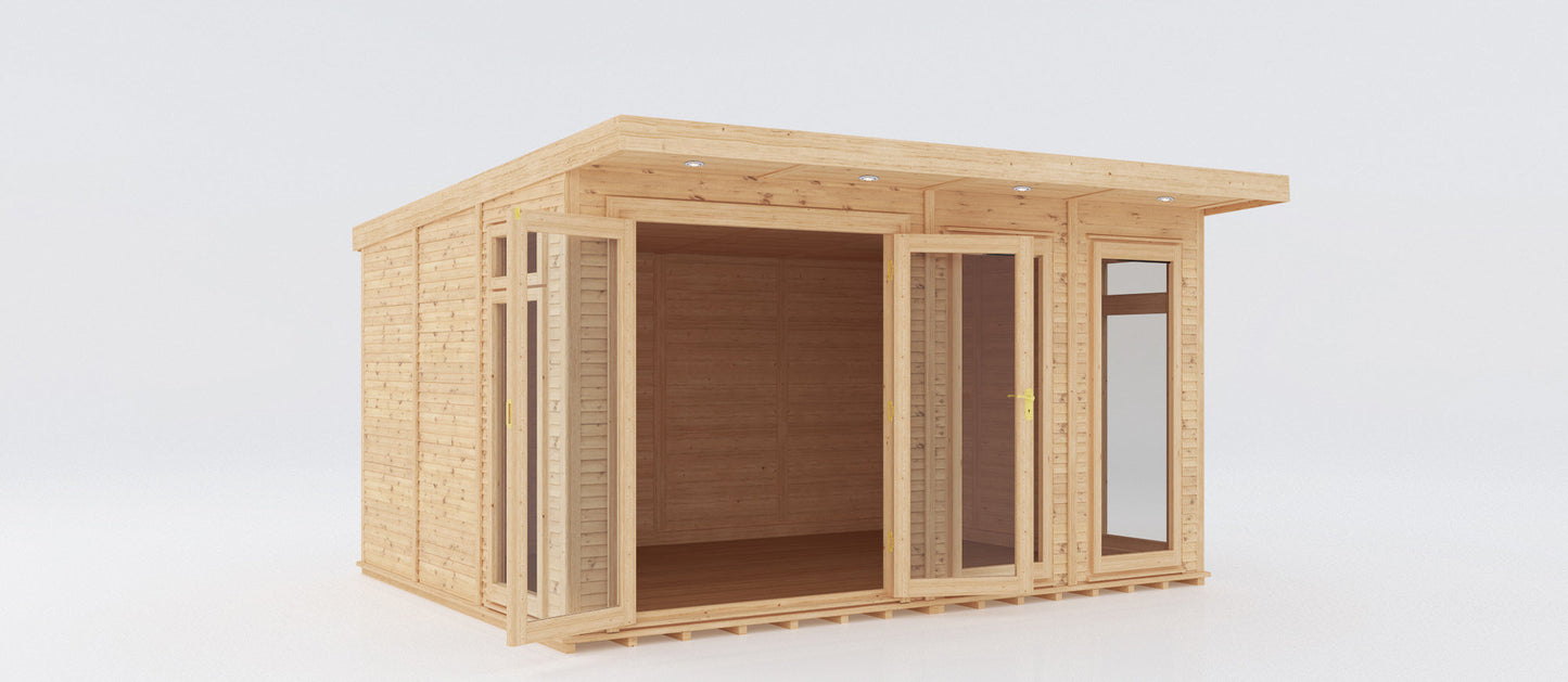 Mercia 4m x 3m(D) Insulated Garden Room