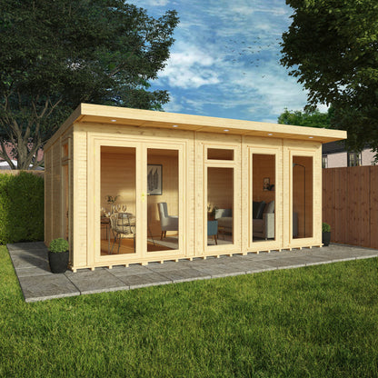 Mercia 5m x 3m(D) Insulated Garden Room