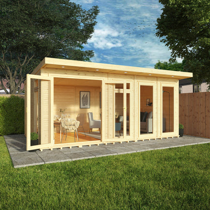 Mercia 5m x 3m(D) Insulated Garden Room