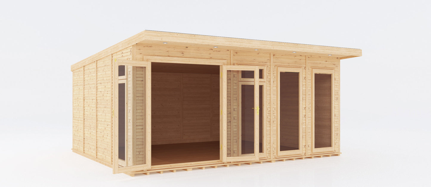 Mercia 5m x 4m(D) Insulated Garden Room