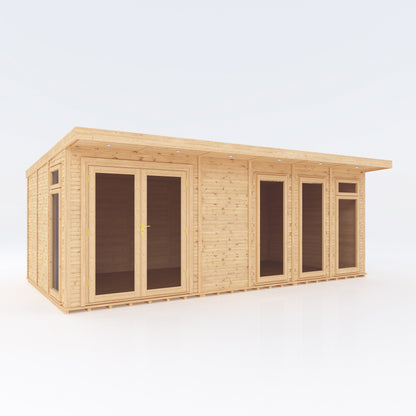 Mercia 6m x 3m(D) Insulated Garden Room