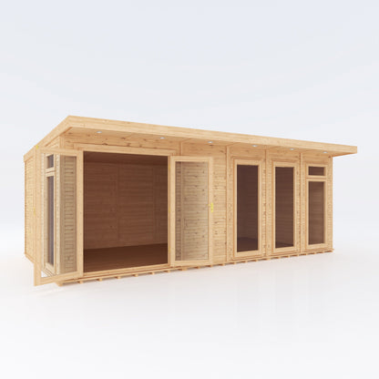 Mercia 6m x 3m(D) Insulated Garden Room