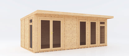 Mercia 6m x 3m(D) Insulated Garden Room