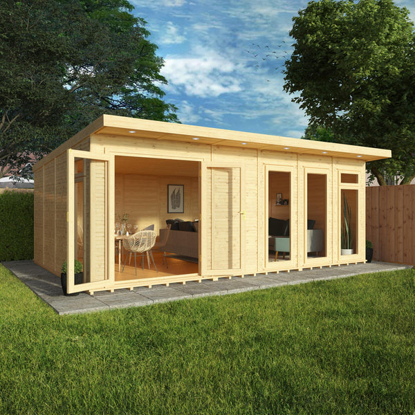 Mercia 6m x 4m(D) Insulated Garden Room
