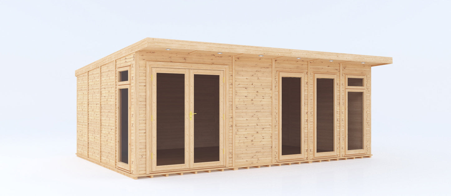 Mercia 6m x 4m(D) Insulated Garden Room