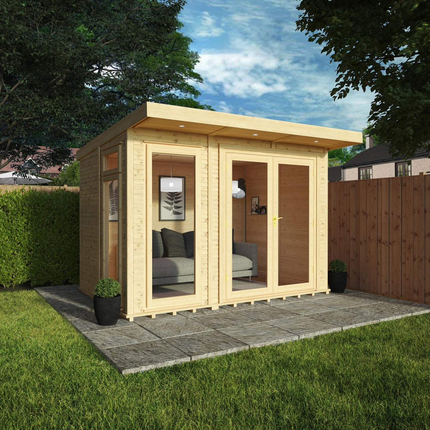 Mercia 3m x 2m(D) Insulated Garden Room