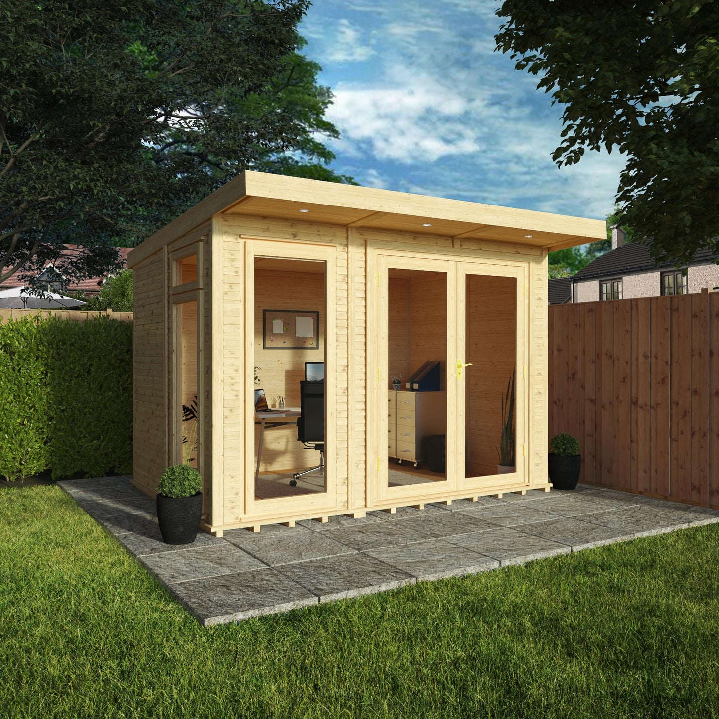 Mercia 3m x 2m(D) Insulated Garden Room