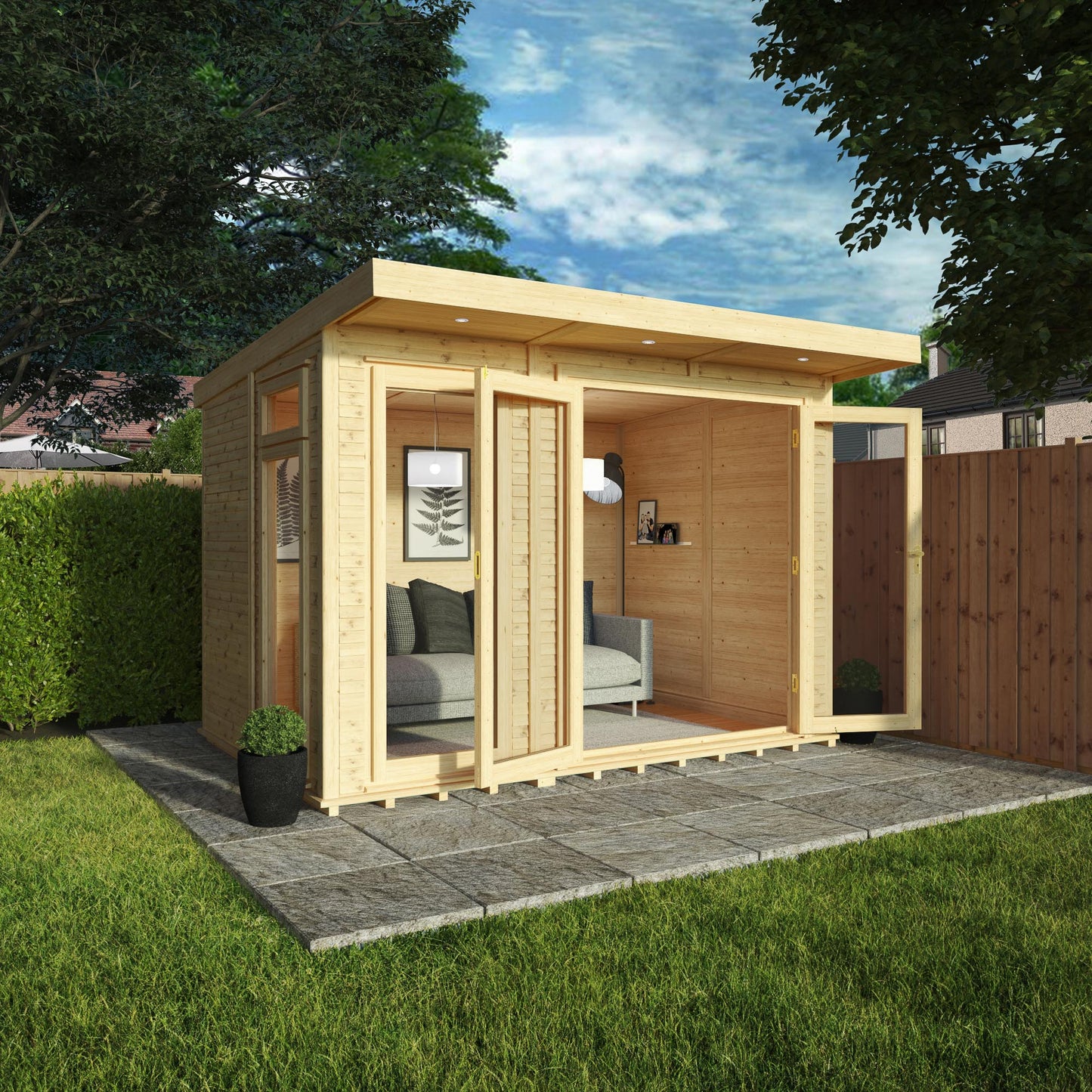 Mercia 3m x 2m(D) Insulated Garden Room