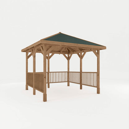 Mercia Sutton 3m x 3m Gazebo With Framed Rails