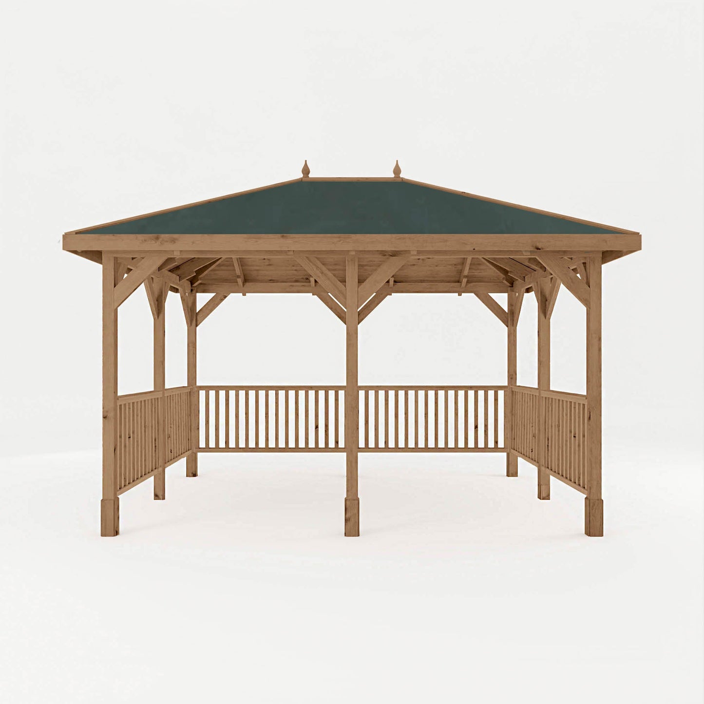 Mercia Sutton 4m x 3m Gazebo With Framed Rails