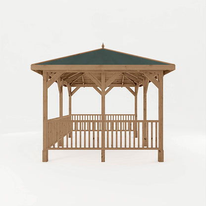 Mercia Sutton 4m x 3m Gazebo With Framed Rails