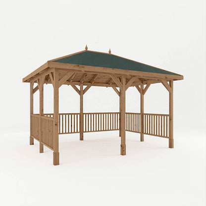 Mercia Sutton 4m x 3m Gazebo With Framed Rails