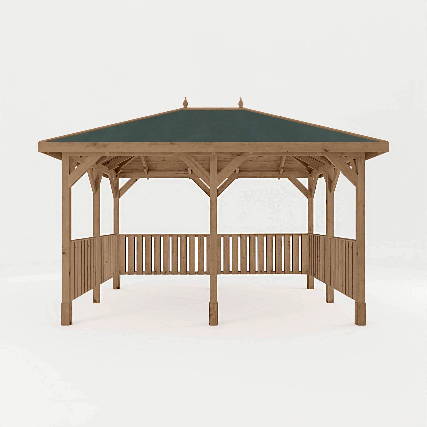 Mercia Thorpe 3m x 4m Gazebo With Vertical Rails