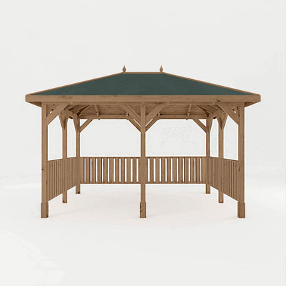 Mercia Thorpe 3m x 4m Gazebo With Vertical Rails