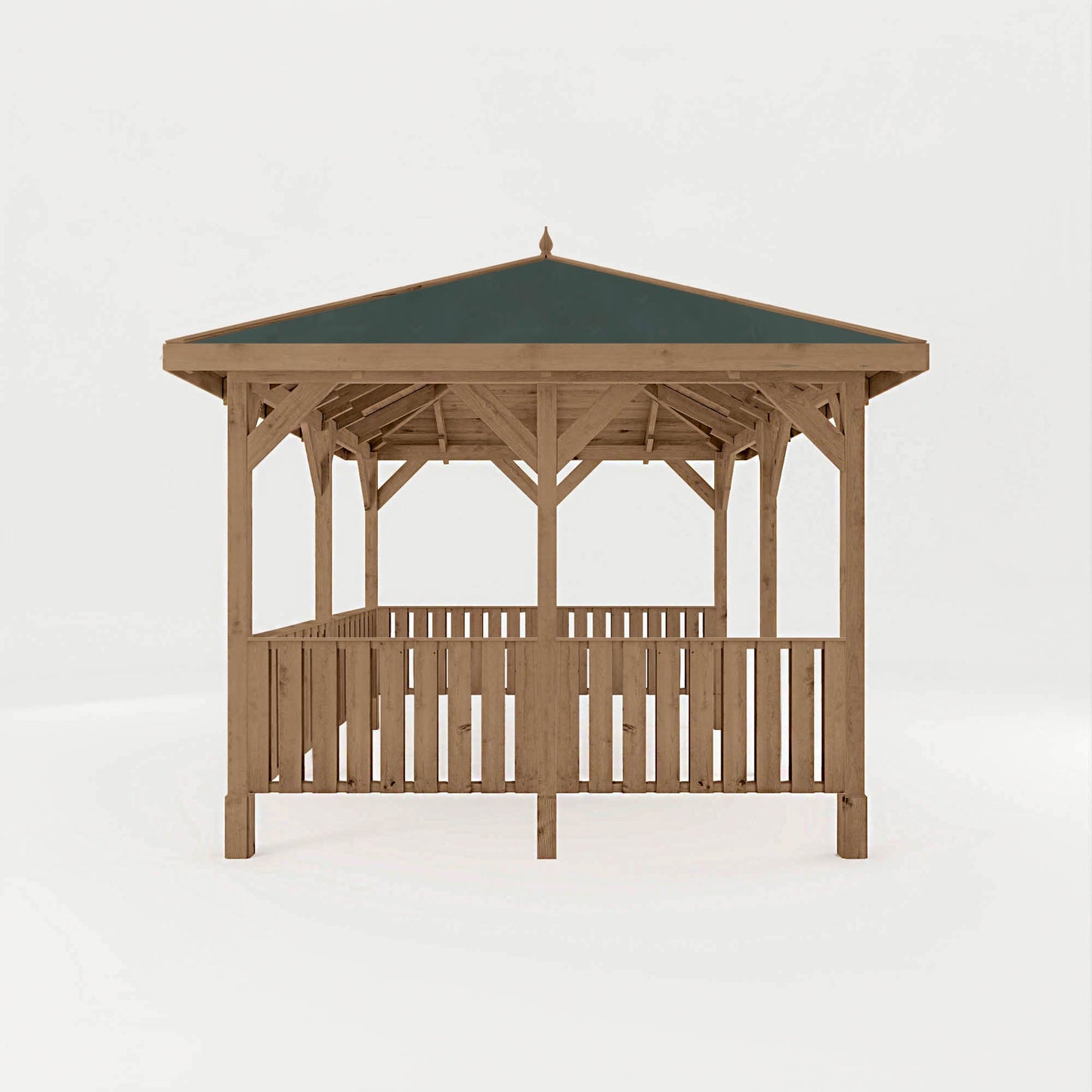 Mercia Thorpe 3m x 4m Gazebo With Vertical Rails