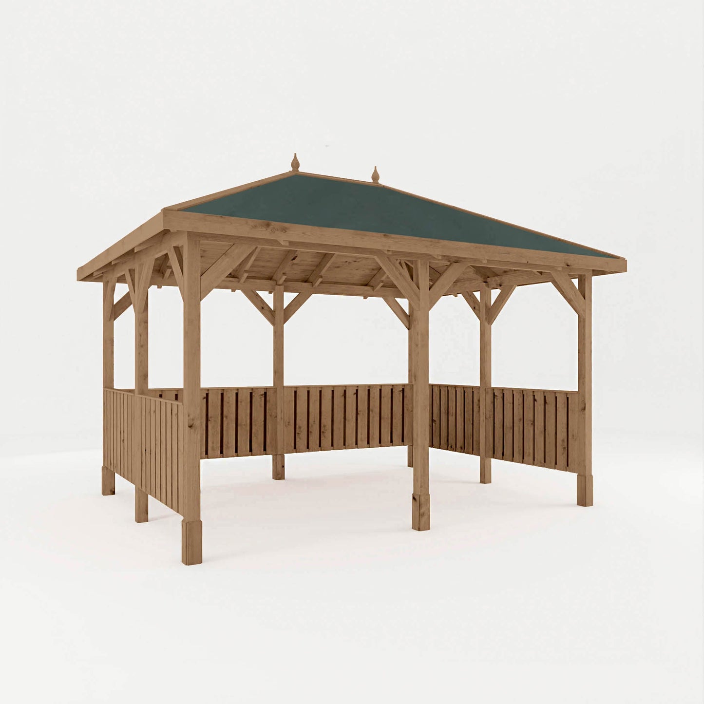 Mercia Thorpe 3m x 4m Gazebo With Vertical Rails