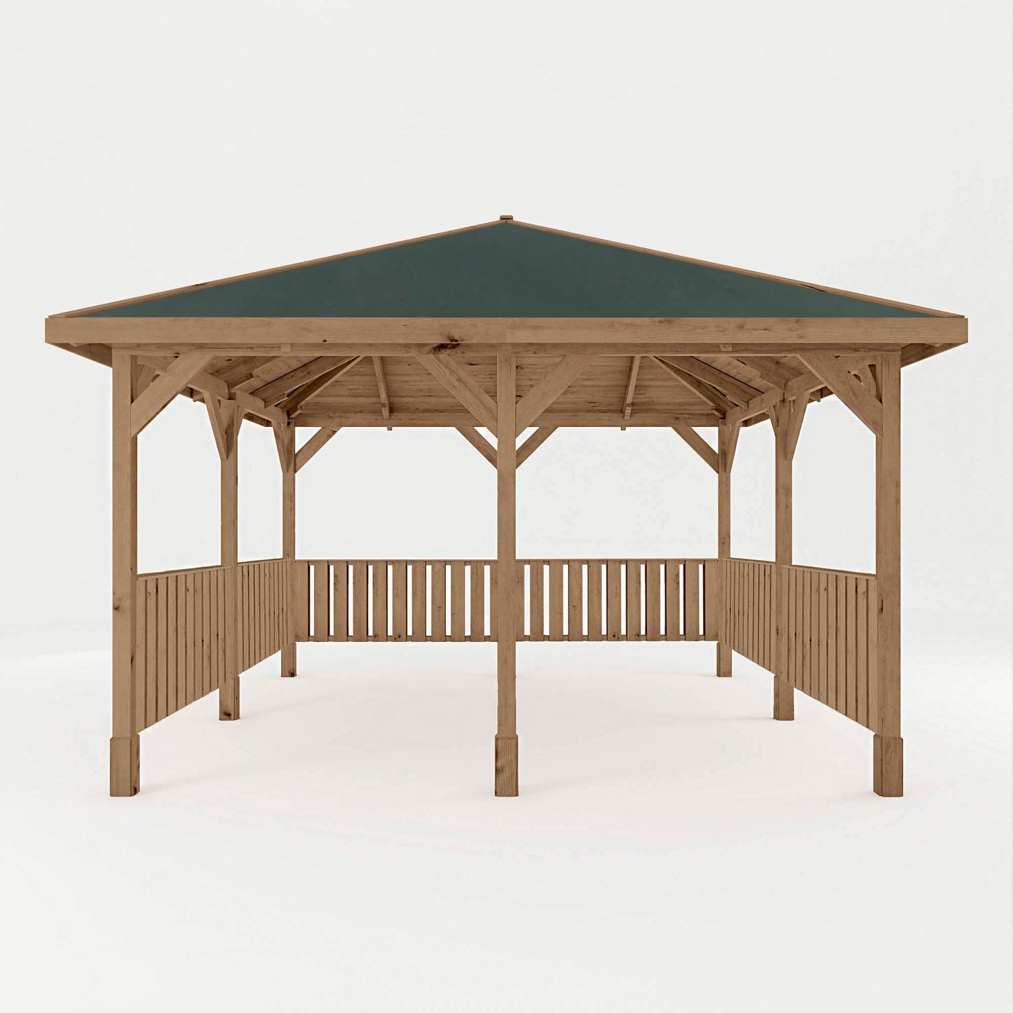 Mercia Thorpe 4m x 4m Gazebo With Vertical Rails