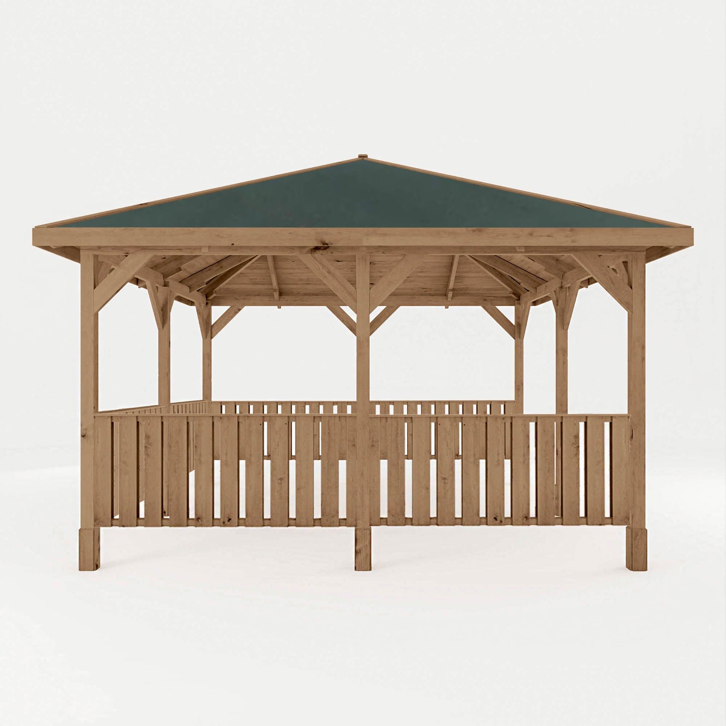 Mercia Thorpe 4m x 4m Gazebo With Vertical Rails