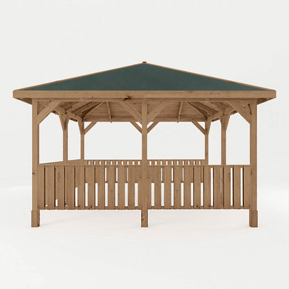 Mercia Thorpe 4m x 4m Gazebo With Vertical Rails