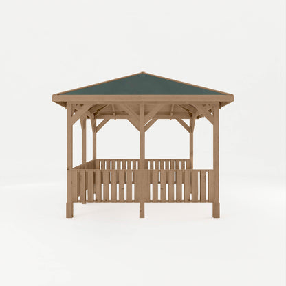 Mercia Thorpe 3m x 3m Gazebo With Vertical Rails