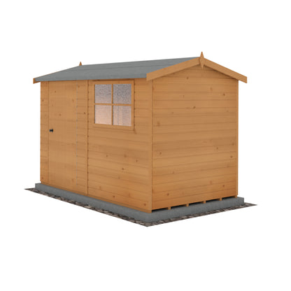 Shire Suffolk 10x6 Single Door Loglap Style D