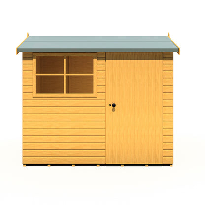 Shire Suffolk 8x6 Single Door Loglap Style C