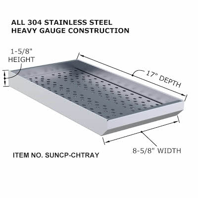 Sunstone 3-in-1 Charcoal, Wood & Smoking Tray