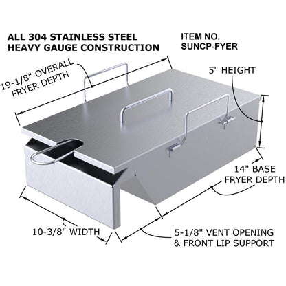 Sunstone Deep Fryer & Steamer Grill Insert