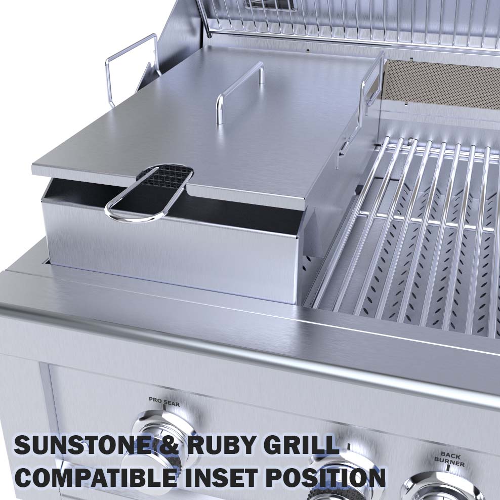 Sunstone Deep Fryer & Steamer Grill Insert