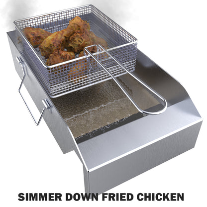 Sunstone Deep Fryer & Steamer Grill Insert