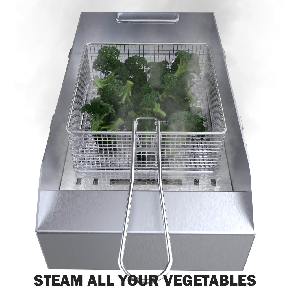 Sunstone Deep Fryer & Steamer Grill Insert