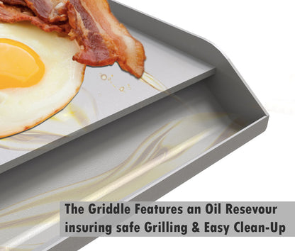 Sunstone Solid Steel Powder Coated Griddle