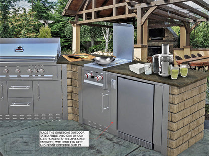 Sunstone Outdoor Refrigerator