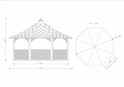 Jagram Chopin Maxi Gazebo