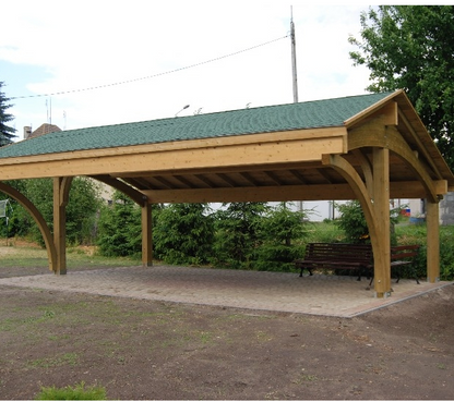 Jagram Revelatio Triple Carport 27ft x 19ft