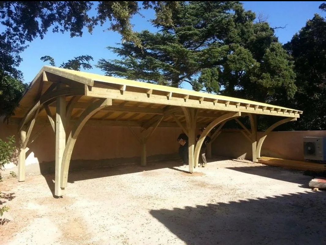 Jagram Revelatio Quadruple Carport 38ft x 19ft