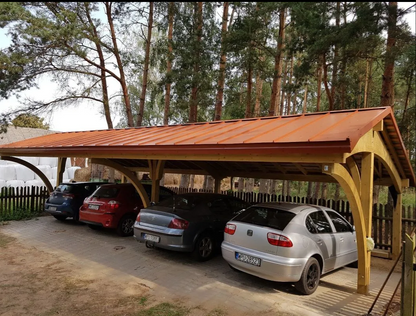 Jagram Revelatio Quadruple Carport 38ft x 19ft