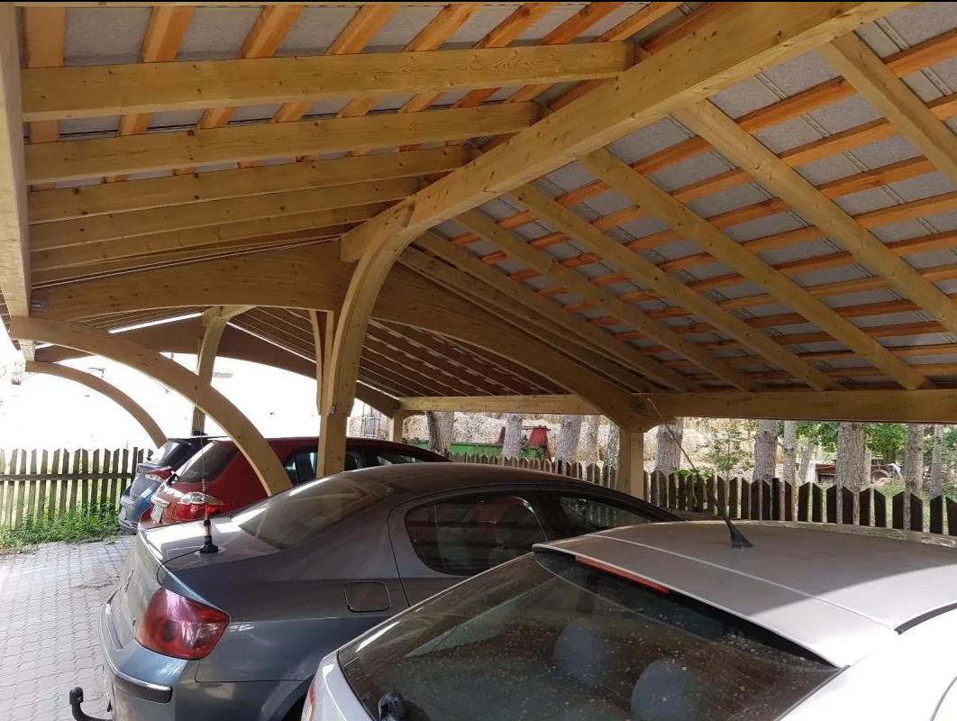 Jagram Revelatio Quadruple Carport 38ft x 19ft