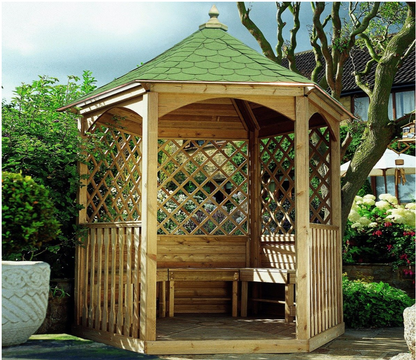 Jagram Winchester Tiled Gazebo 2.4m