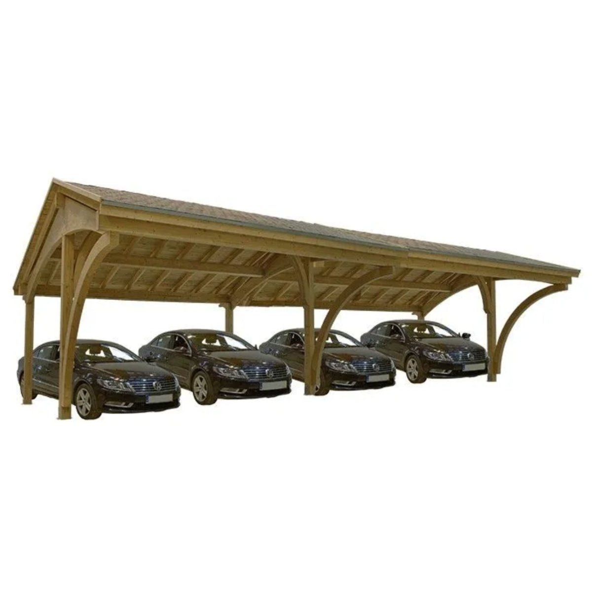 Jagram Revelatio Quadruple Carport 38ft x 19ft – Heavenly Garden Store