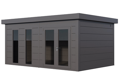 Telluria 18x12ft Luminato Premier Steel Garden Room - 5.4m x 3.6m