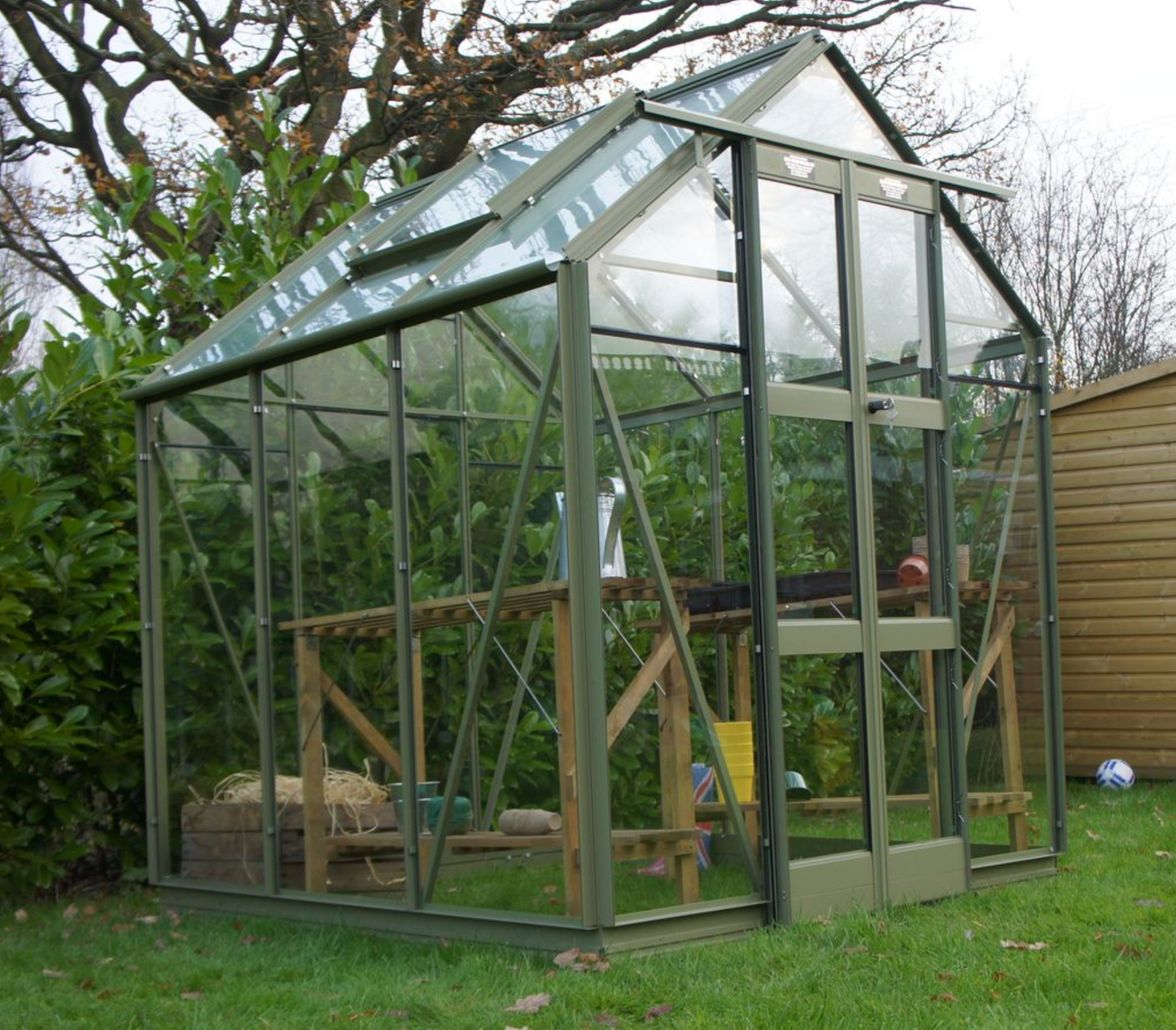 Elite Streamline 5ft x 14ft Greenhouse