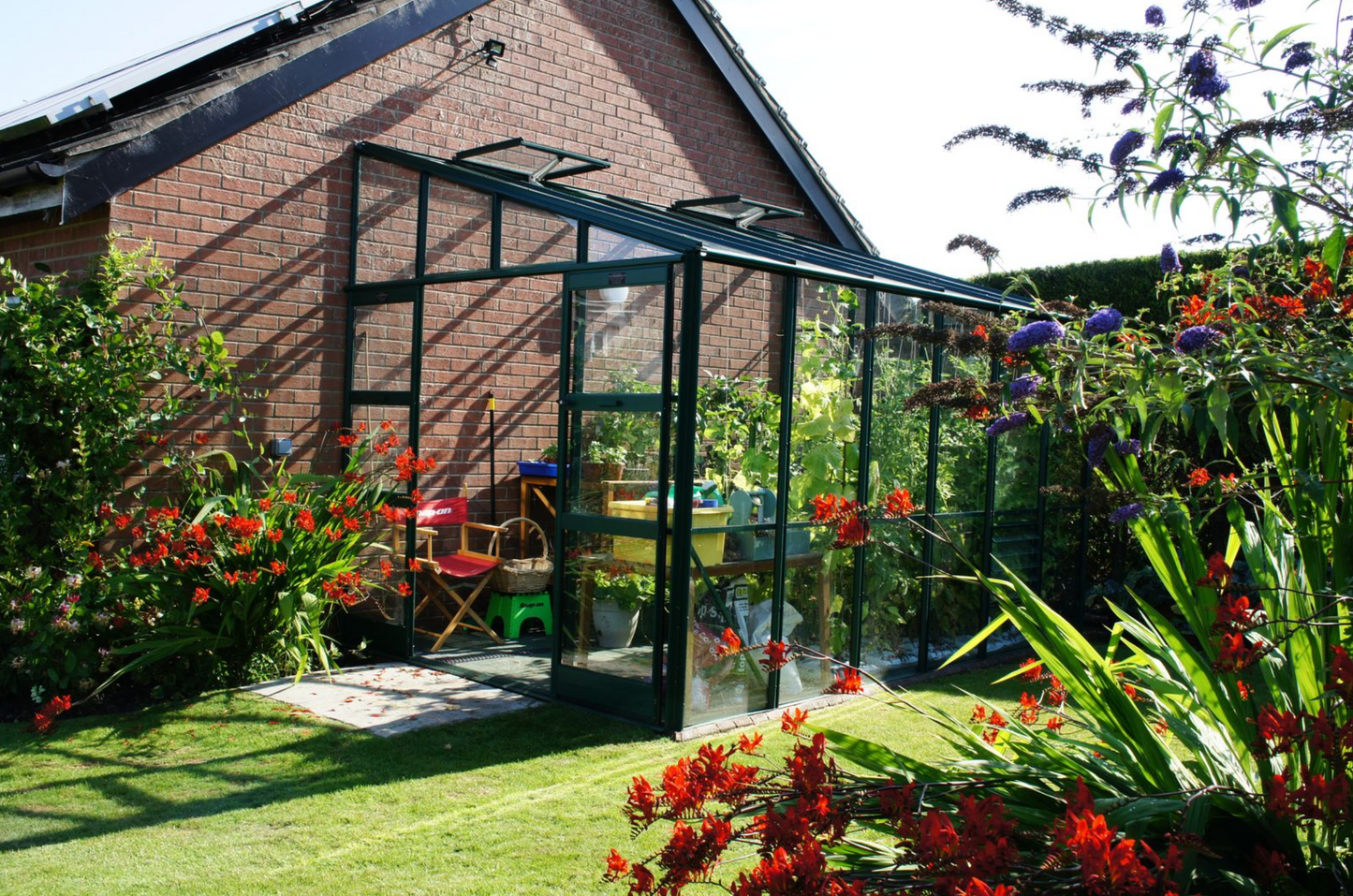 Elite Titan K800 8ft x 10ft Lean To Greenhouse