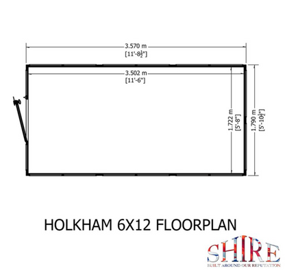 Shire Holkham 12x6