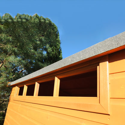 Shire Security Apex 8x6 Single Door Shiplap