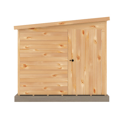 Shire Security Pent 10x8 Single Door Shiplap