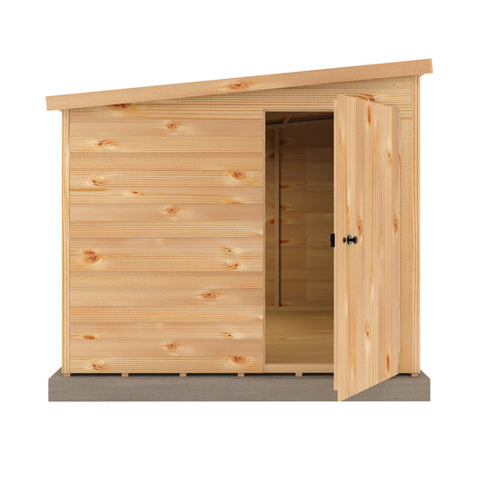 Shire Security Pent 10x8 Single Door Loglap