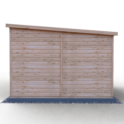Shire Security Pent 10x10 Single Door Loglap